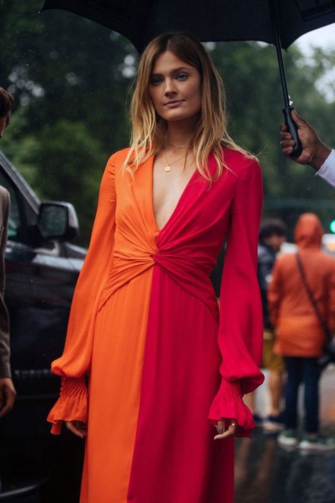 Model Street Style, Mode Inspo, Mode Inspiration, Billabong, Look Fashion, I Dress, Dress To Impress, Red Dress, High Fashion