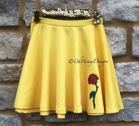 Disney Skater Skirts For The Flirty Fashionista Disney Park Outfit, Disney Skirt, Princess Inspired Outfits, Park Outfit, Outfit Disney, Cute Disney Outfits, Disney World Outfits, Skater Skirts, Disneyland Outfits