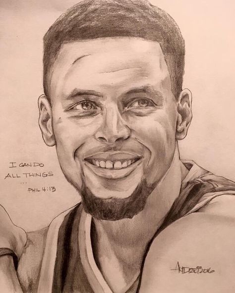 Steph Curry in pencil Stephen Curry Drawing Pencil, Kobe Bryant Drawing Pencil, Stephen Curry Sketch, Stephen Curry Portrait, Steph Curry Drawing, Stephen Curry Drawing, Stephen Curry Art, Nba Drawings, Curry Drawing