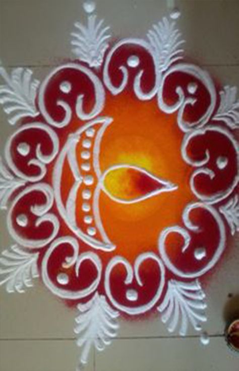 Rangoli Photos, Indian Rangoli Designs, Easy Rangoli Designs Diwali, Festival Rangoli, Rangoli Designs Latest, Simple Rangoli Designs Images, Rangoli Patterns, Rangoli Ideas, Rangoli Kolam Designs