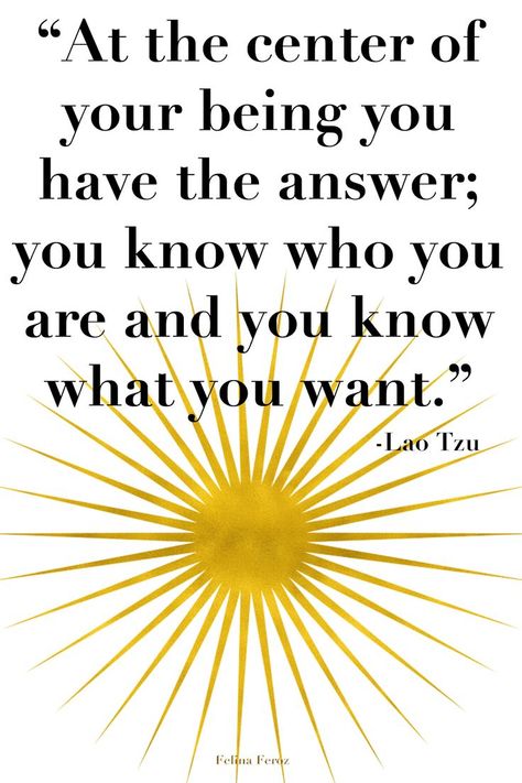 Graphic of radiating golden star-sun on white background with quote. Lao Tzu Quotes Wisdom, Taoism Quotes, Lao Tzu Quotes, Zen Quotes, 1000 Life Hacks, Spirit Quotes, Words Of Wisdom Quotes, Know Thyself, Writing Inspiration Prompts