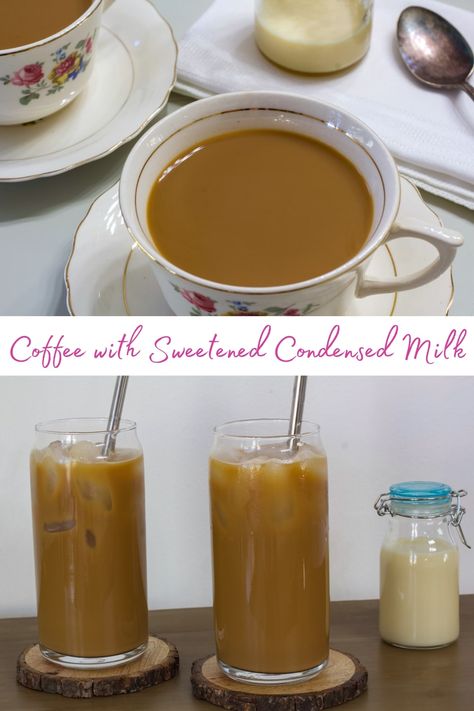 Savor the perfect blend of bold coffee and sweetened condensed milk with our easy Iced Coffee Recipe. Elevate your coffee experience today! Condensed Milk Iced Coffee, Sweetened Condensed Milk Coffee, Coffee With Sweetened Condensed Milk, Easy Iced Coffee Recipe, Condensed Milk Coffee, Coffee With Condensed Milk, Easy Iced Coffee, Recipe With Condensed Milk, Iced Coffee Recipe