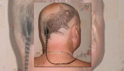 Rat Style #age1 #hair #hairstyles #art #stylish #funny #cool #wow #humor Rat Tail Haircut, Rat Tails, My New Haircut, Walmart Funny, Rat Tail, Corte De Cabelo Masculino, New Haircuts, Shaved Hair, Guy Pictures