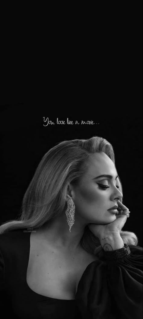 Adele Background, Adele Wallpaper Aesthetic, Adele Black And White, Adele Aesthetic, Adele Wallpaper, Adele Pictures, Adele Music, Adele Photos, Adele Love