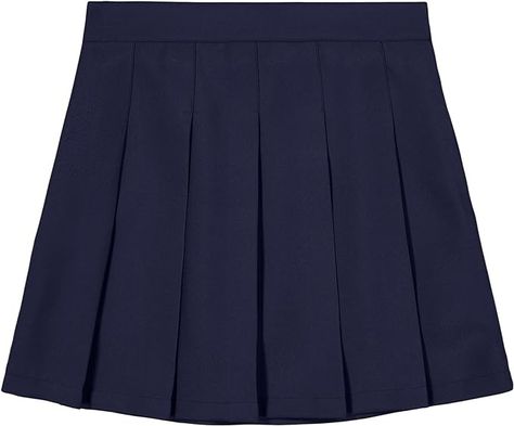 Amazon.com: IZOD Girls' School Uniform Pull-On Scooter Skirt, Navy 976, 6: Clothing, Shoes & Jewelry Navy School Skirt, Girls School Uniform, School Skirt, Girls School, Skorts, Scooters, Shoes Jewelry, Pretty People, Top Styles