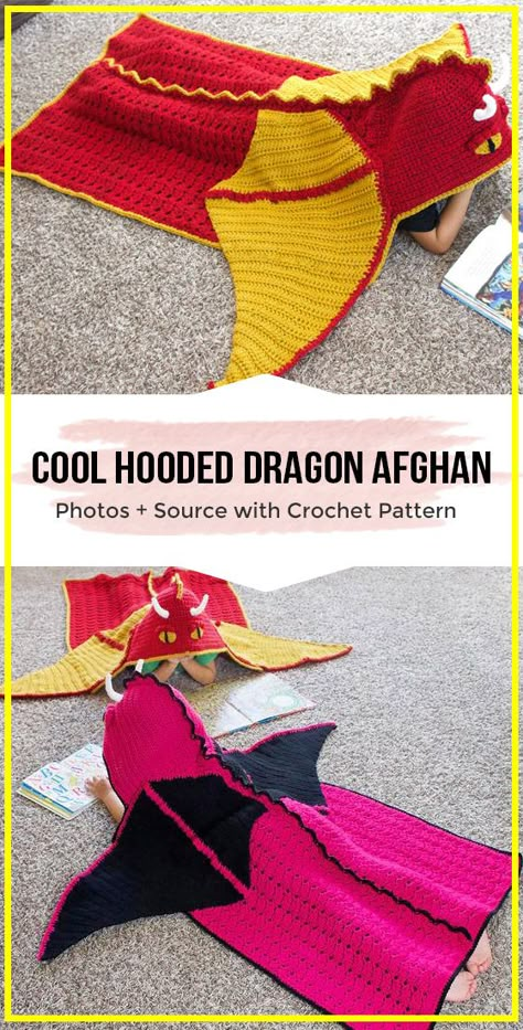 Dragon Blanket Crochet, Dragon Blanket, Baby Blanket Crochet Pattern Easy, Crochet Dragon Pattern, Chunky Crochet Blanket, Easy Crochet Baby Blanket, Blanket Crochet Pattern, Easy Crochet Baby, Crochet Dragon