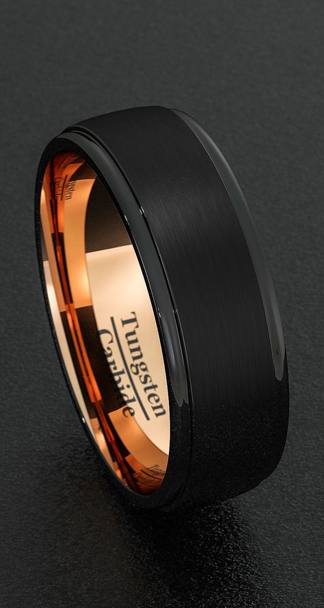 Mens wedding rings tungsten