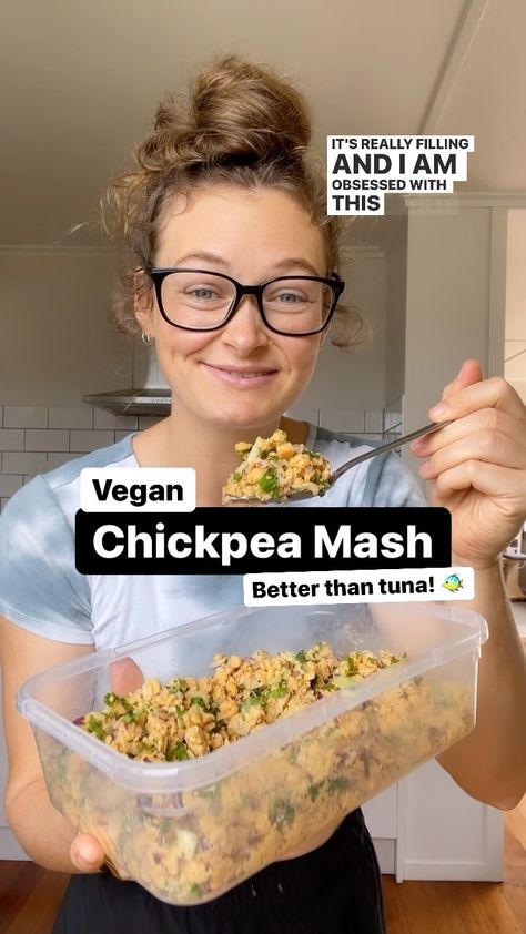 Chelsea Mae 🥦 Vegan Weightloss on Instagram: “Im obsessed with this on salads for added flavour and because we should all be eating more legumes. I know some people are going to ask…” Chickpea Mash, Im Obsessed, Chickpea Recipes, Cheat Meal, Nut Butters, Peanut Butter Recipes, Fad Diets, All Or Nothing, Healthy Vegetarian