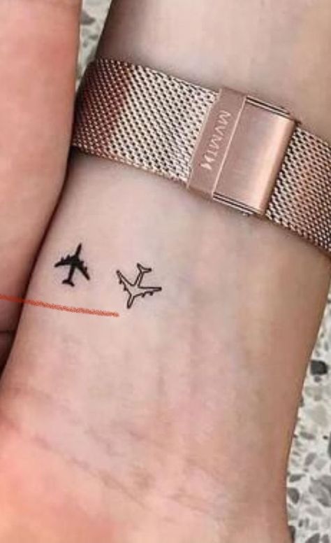 The 90 Most Popular Symbols For Travel Tattoos | Unique & Cute Travel Tattoo Ideas Small Travel Tattoos For Women, Travel Tattoo For Men, Travel Tattoos For Women, Minimalist Travel Tattoo, Small Travel Tattoos, Traveling Tattoos, Tattoo Ideas Travel, Travel Inspired Tattoos, Watercolor Bike