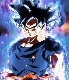 Goku Ultra Instinct, Ultra Instinct, Dragon Ball, Blue