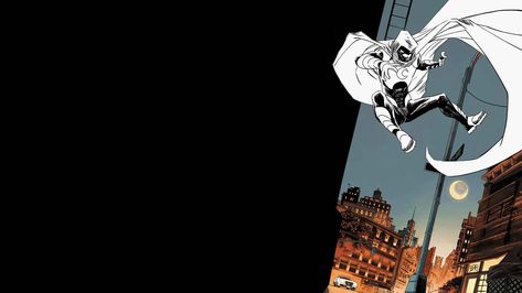 Moon Knight Wallpaper, Marvel Hd, Knight Wallpaper, Moon Knight Comics, Book Anime, Comic Wallpaper, Wallpaper Moon, Mr Knight, Black Hd Wallpaper