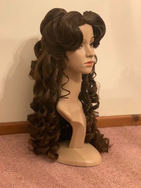 Victorian Curls Tutorials, Victorian Fashion Hairstyles, Victorian Wedding Hairstyles, Ballgown Hairstyle, 1899 Hairstyles, Late 1800s Hairstyles, Quinceanera Hairstyles Curly Hair, 1920s Curly Hair, Victorian Hairstyles Updo