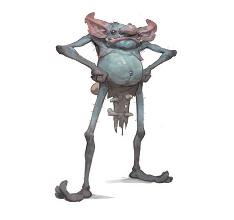 Goblin Art, Creature Artwork, Concept Art Character, Fantasy Creatures Art, Mythological Creatures, Creature Concept Art, Fantasy Concept Art, Creature Concept, Monster Art