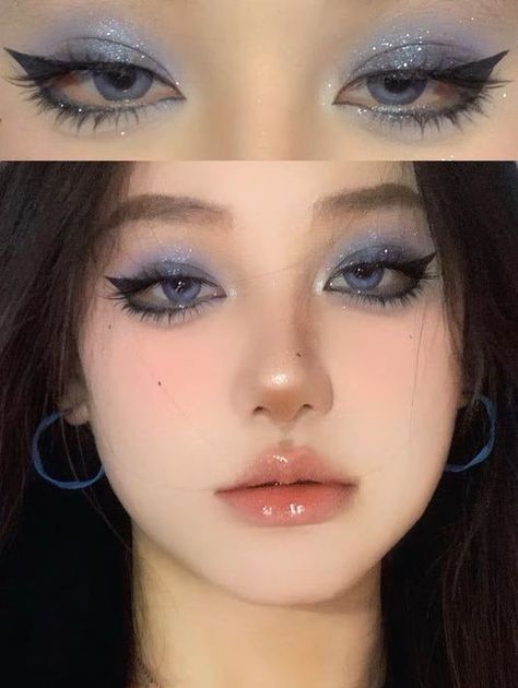 Makeup Inspo Concert, Celebrities Halloween, Gothic Fits, Makeup Moodboard, Pisces Fashion, Makeup Ala Korea, Enhypen Concert, Makeup Asia, Membentuk Alis