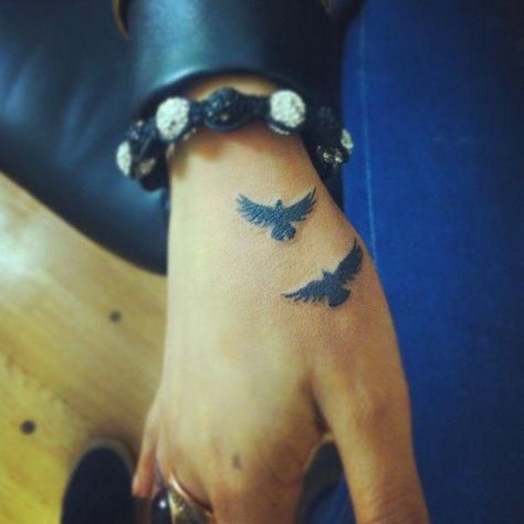 Cameo Tattoo, Bird Silhouette Tattoos, Rabe Tattoo, Silhouette Tattoo, Hawk Tattoo, Black Bird Tattoo, Crow Tattoo, Silhouette Tattoos, Raven Tattoo