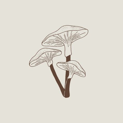 Mushroom Line Art, Illusion Tattoo, Optical Illusion Tattoos, Illusion Tattoos, Phone Widget, One Line Tattoo, Optical Illusion Tattoo, Mushroom Tattoos, Mushroom Drawing