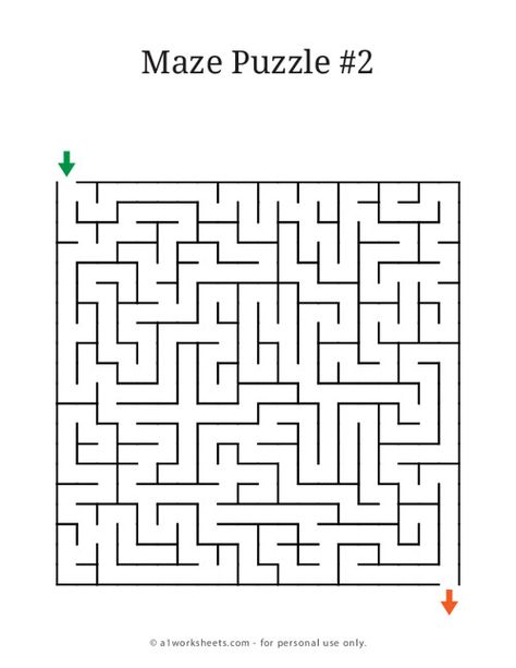 Printable Worksheets For Kindergarten, Maze Printable, Maze Games For Kids, Mazes For Kids Printable, Printable Worksheets For Kids, Maze Worksheet, Printable Mazes, Science Vocabulary, Free Games For Kids