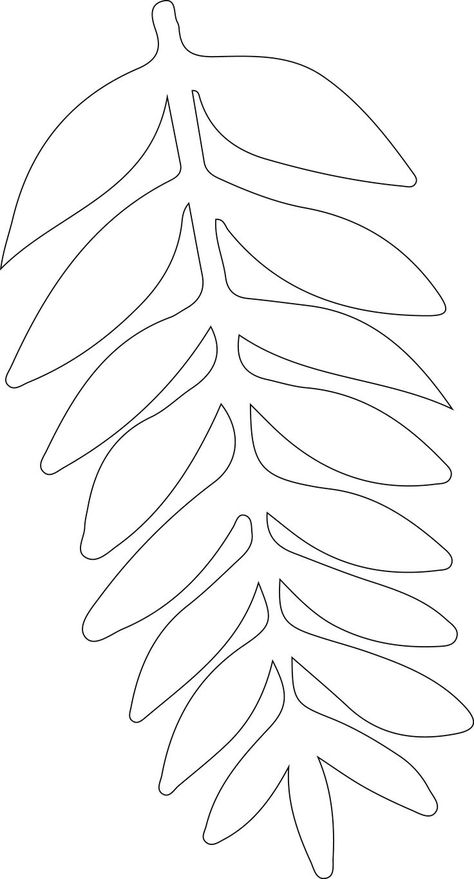 20+ Inspiration Moldes Flores Hawaianas Para Dibujar 4F4 Leaves Template Free Printable, Leaf Template Printable, Fall Leaf Template, Dinosaur Birthday Theme, Jungle Decorations, Paper Flower Kit, Fest Temaer, Paper Flower Patterns, Leaf Outline