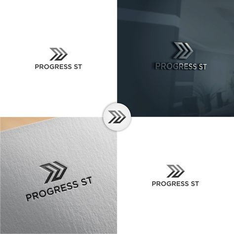 Design an inspiring logo for progress st., to convey hope, optimism and progress. | Logo design contest | 99designs Progressive Logo, Logo Sketch Design, Progress Logo, Coaching Logo, Logo Sketches, Logo Design Tutorial, Logo Design Inspiration Branding, Logo Design Typography, Vintage Logo Design