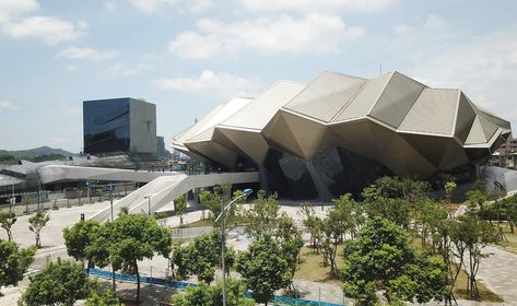 Creative Area, Exhibition Building, Schematic Design, Music Center, Landmark Buildings, Taipei City, Zaha Hadid Architects, Urban Fabric, Music Centers