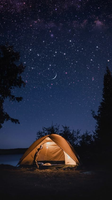 Trail Life Usa, Tent At Night, Camping Photos, Trail Life, Camping Photo, Goal Zero, Camping Inspiration, Camping Photography, Camping Aesthetic