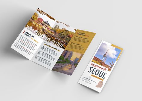 School Brochure Design Ideas, Tourism Brochure Design, Hotel Marketing Design, Travel Brochure Design, Map Brochures, Brochure Design Layouts, School Brochure, Brochure Cover Design, Modern Brochures