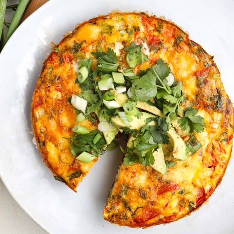 Mexican Frittata with Chorizo and Potatoes - Season & Thyme Chorizo Egg And Potato Casserole, Spinach Potato Frittata, Mexican Frittata, Chorizo And Potato Breakfast Burrito, Chorizo Frittata, Chorizo And Potatoes, Chorizo Eggs, Chorizo Egg Potato Skillet, Tuscan Shrimp