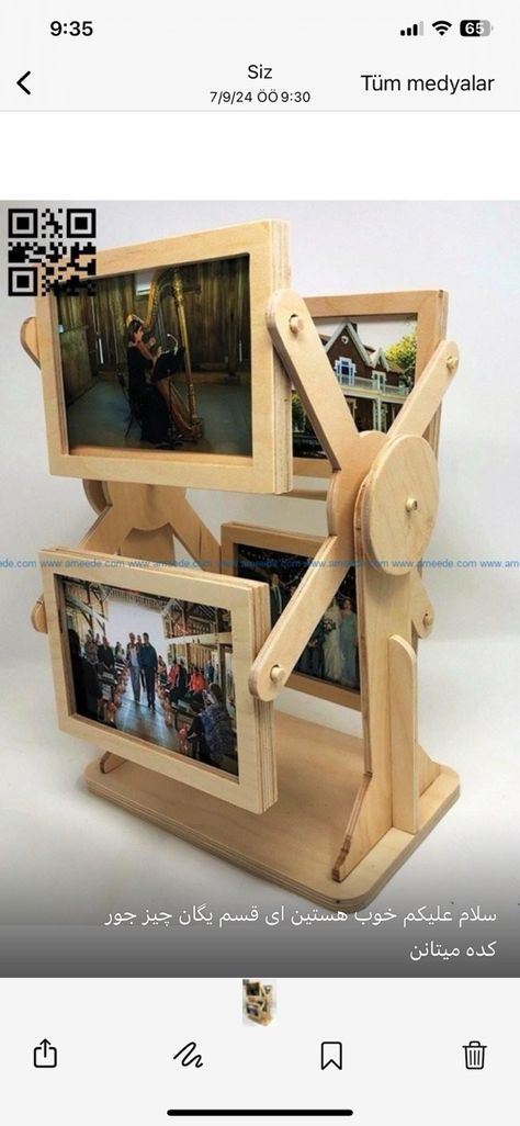 Foto Frame, Mdf Crafts, Crafts Room, Wood Photo Frame, Home Diy Ideas, Home Diy On A Budget, 3d Laser, Diy Projects On A Budget, Home Diy Projects