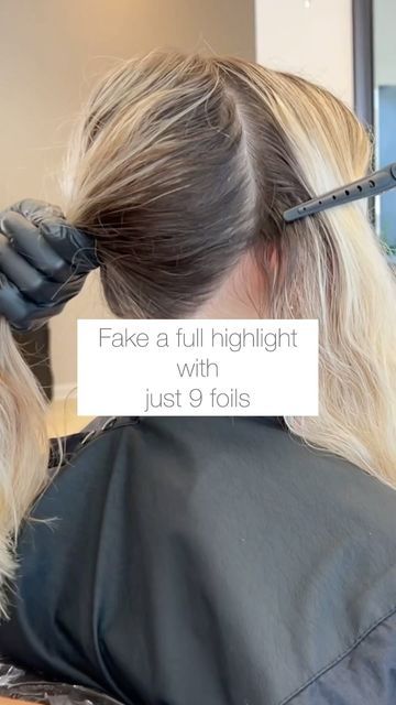 Full Head Highlights Blonde, Full Foil, Blonde Foils, Full Highlight, Hair Foils, Redken Hair Color, Foil Highlights, Redken Hair Products, Full Highlights