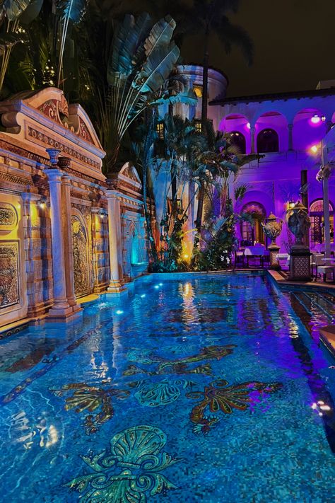 Versace Hotel, Versace Mansion, Swimming Outfits, Miami Vacation, Miami Travel, Swimming Cap, Miami Life, Swimming Suits, Deep Meaning