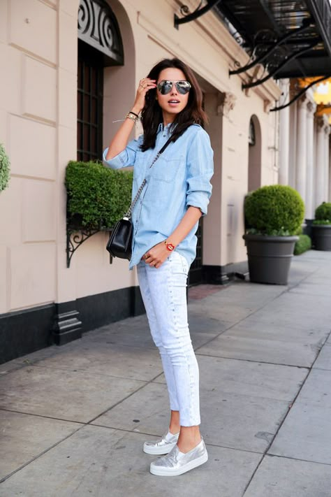 denim Stylish Spring Outfit, Mode Tips, Bohol, Outfit Jeans, Current Fashion Trends, Casual Chic Outfit, Fashion Weeks, Inspired Outfits, Fashion Mode