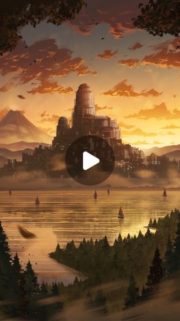 Philip Sue on Instagram: "Journey with me as I explore the city of Tar Valon and the surrounding landscape! ✨ Official artwork created for Prime Video and The Wheel Of Time Season 2.

The Wheel Of Time S2 out now exclusively on Prime Video 

@primevideoaunz @primevideo @thewheeloftime #thewheeloftime #ad #illustration #digitalart #animation" The Wheel Of Time Art, Tar Valon, Wheel Of Time Characters Art, Wheel Of Time Artwork, Wheel Of Time One Power, Tar Valon Wheel Of Time, Prime Video, Wheel, Digital Art