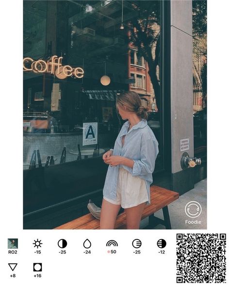 Foodie Photo Edit, Foodie Edit Aesthetic, Foodie App Filter, Foodie Edit, Foodie Preset, Foto Editing, Foodie Filter, Foodie Photography, Vintage Photo Editing