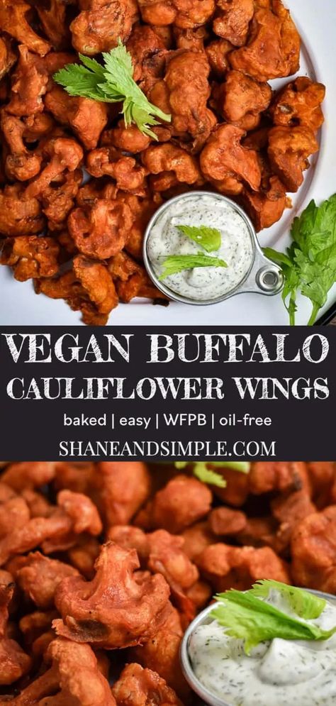 Healthy Buffalo Cauliflower, Cauliflower Baked, Vegan Wings, Buffalo Cauliflower Wings, Buffalo Cauliflower Recipes, Baked Buffalo Cauliflower, Vegan Buffalo Cauliflower, Cauliflower Buffalo Wings, Buffalo Cauliflower Bites