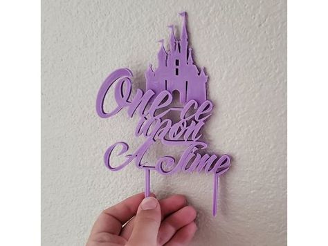 ICYMI: One-ce Upon A Time Cake Topper 3d Printed Cake Topper, Birthday My Wife, Printed Cake Topper, Her First Birthday, 3d Cake Toppers, 3d Cake, Super Mario Bros, Mario Bros, My Wife