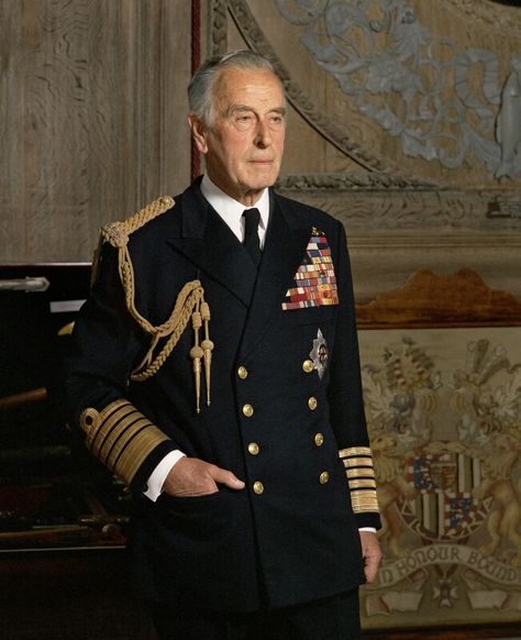 Lord Louis Mountbatten Lord Louis Mountbatten, Louis Moinet Watch, Louis Kingdom, Lord Mountbatten, Louis Mountbatten, Felix Louis-claude Mont D'or, Navy Admiral, Military Dress Uniform, British Military Uniform