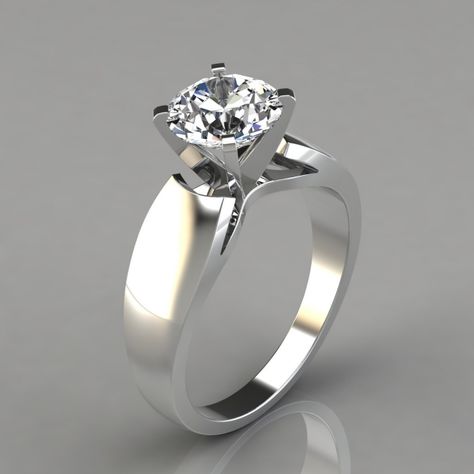 Solitaire Ring Designs, Tiffany Engagement Ring, Gents Ring, Top 10 Engagement Rings, Round Cut Engagement Rings, Diamond Jewelry Designs, Ladies Diamond Rings, Men Diamond Ring, Bling Rings