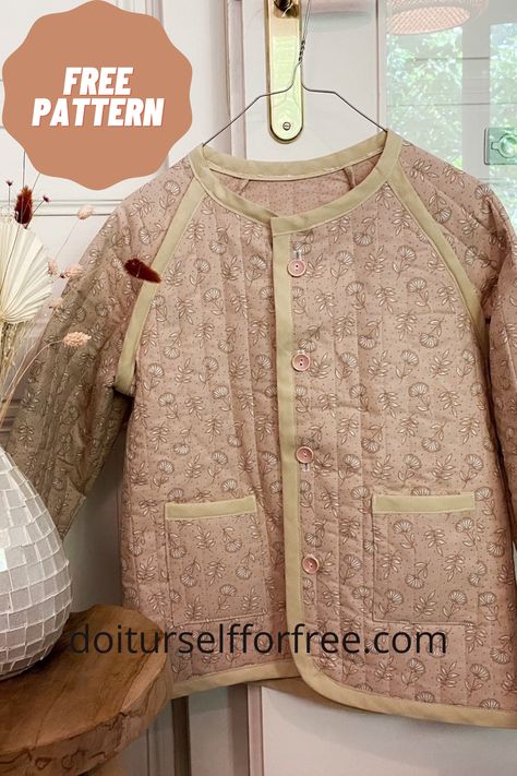 Discover an extensive collection of complimentary sewing patterns sourced globally at doiturselfforfree.com. Craft exquisite items for individuals of all ages, including children, babies, men, women, and even home decor—all at no cost. Access these free patterns conveniently in PDF format. Free Sewing Patterns For Women Jackets, Free Jacket Pattern Sewing, Jacket Sewing Pattern Free, Quilted Jacket Pattern Free, Homemade Wardrobe, Quilt Clothes, Quilted Jacket Pattern, Quilted Clothes, Free Sewing Pattern