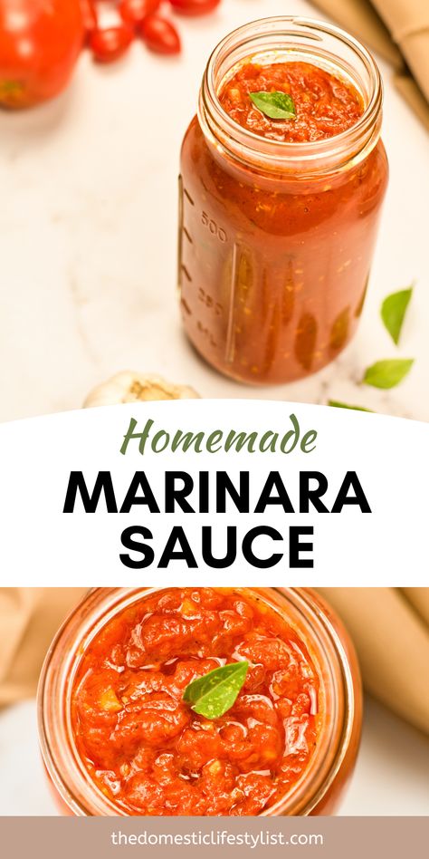 This heart healthy marinara sauce uses clean ingredients you can feel good about eating with tons of flavor, without any guilt. Cleanfoodcrush Recipes, Cleanish Eating, Low Carb Pasta Sauce, Keto Pizza Sauce, Thm Fp, Easy Marinara Sauce, Tomatoes Recipes, Homemade Marinara Sauce, Low Carb Marinara