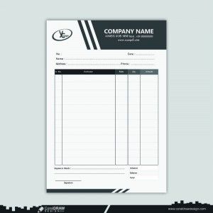 Bill Book, Invoice Design Template, Flower Png Images, Home Electrical Wiring, Bond Paper Design, Invoice Design, Hacker Wallpaper, Receipt Template, Bond Paper