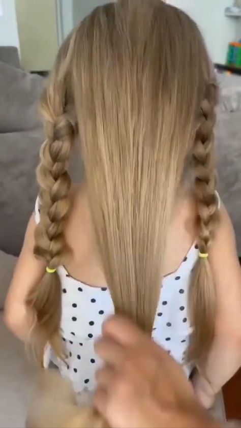 Easy Dance Hair, Updo For Girls Kids, Flower Girl Hairstyles Tutorial, Hairstyles Kids Girls Easy, Easy Girls Updo Hairstyles Kids, Hairstyles For 8 Year Girl, Easy Girl Updos, Easy Pageant Hair For Kids, Girls Updo Hairstyles Kids Weddings