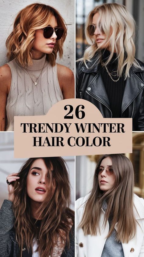 Winter Brunette Balayage, Hair Colour Trend 2024 Women, Hair Color Winter 2024, Winter Hair Trends 2024, Hair Trends Winter 2024, Winter Hair 2024, Hair Colors For Neutral Skin Tones, Brown Hair Mid Length, 2024 Winter Hair Trends