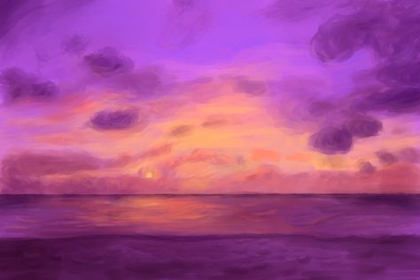 Purple And Yellow Sunset, Karlnap Aesthetic, Yellow Sunset Painting, Purple Yellow Sunset, Purple Orange Aesthetic, Purple And Orange Aesthetic, Purple And Yellow Aesthetic, Purple And Orange Sunset, Illustration Tools