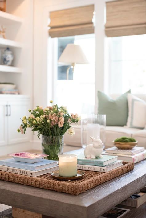 Joie: A Parisian's Guide to … curated on LTK Southern Coastal Decor, Cape Cottage, Table Tray Decor, Bunny Cottage, Spring Living Room, Coastal Decorating Living Room, Chicago Apartment, Small House Decorating, Nancy Meyers