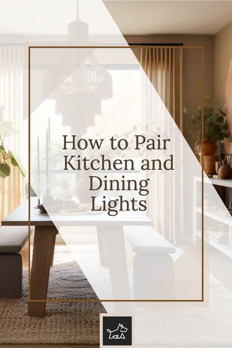 Learn the art of balancing ambient and task lighting in both the kitchen and dining area. This pin provides tips on choosing complementary overhead fixtures for general illumination, and under-cabinet or pendant lights for focused tasks, ensuring both spaces are well-lit and harmonious. Kitchen Island And Dining Table Lighting, How To Choose Dining Room Lighting, Lighting Over Round Dining Table, Dining Table Lighting Farmhouse, Dining Area Lighting Ideas, Coordinating Light Fixtures, Kitchen And Dining Room Lighting, Dining Lights, Powder Room Lighting