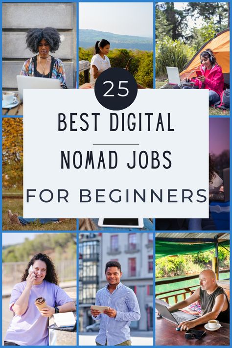 Based on our personal experience and research, in our article, we discuss some of the best digital nomad jobs for beginners. These jobs are easy to start and don’t require a lot of experience or training. If any. Digital Nomad Jobs, Job Skills, Style Hacks, Nomad Life, Digital Nomad Life, Nomad Lifestyle, Digital Nomad Lifestyle, Online Surveys, Online Teaching