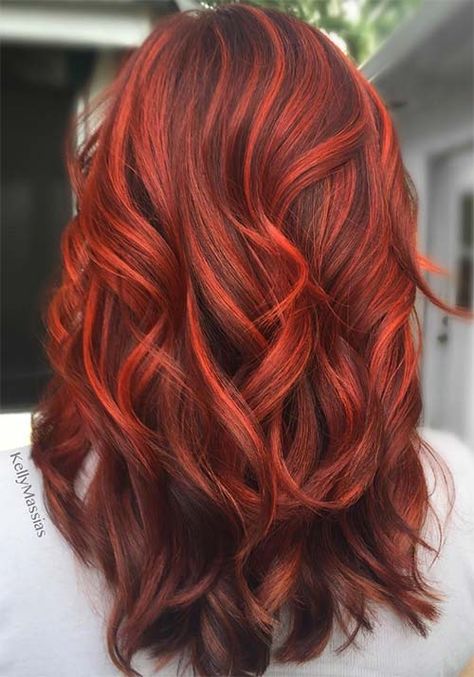 Hair Color 2017, Hair Color Burgundy, Hair Color Auburn, Copper Hair Color, Burgundy Hair, Winter Hair Color, Hair Color Highlights, Hair Shades, Ombre Hair Color