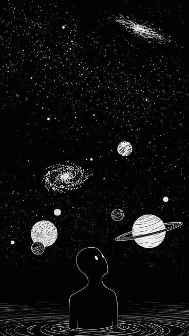 Image Illusion, Iphone Wallpaper Pinterest, Iphone Wallpaper Hd Original, Doflamingo Wallpaper, Tumblr Iphone Wallpaper, Tumblr Iphone, Black Hipster, Space Phone Wallpaper, Black Paper Drawing