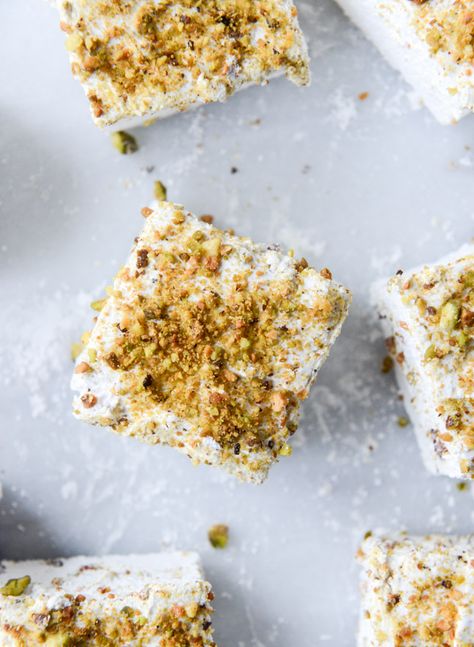 savory s'mores with pistachio marshmallows I howsweeteats.com Havarti Cheese, Savory Cheese, Dried Peppers, Zucchini Pizzas, Marshmallow Pops, Indulgent Desserts, Balsamic Glaze, Delicious Treats, Open Face