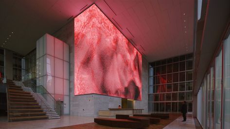 Virtual Depictions : San Francisco – Refik Anadol Digital Signage Wall, Natgeo Photography, Refik Anadol, Urban Living Room, Building Lobby, Passion Photography, Led Video Wall, Draw Illustration, Lobby Design